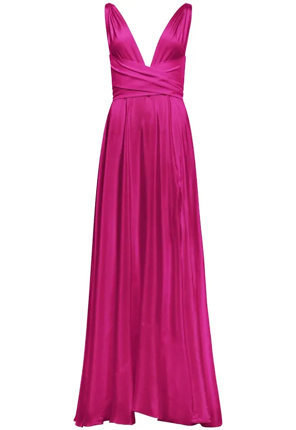 AZEEZA Cirrus aftonklänning - Rosa – Farfetch