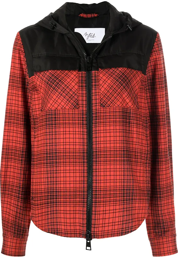 Aztech Mountain Loge Peak hoodie - Röd