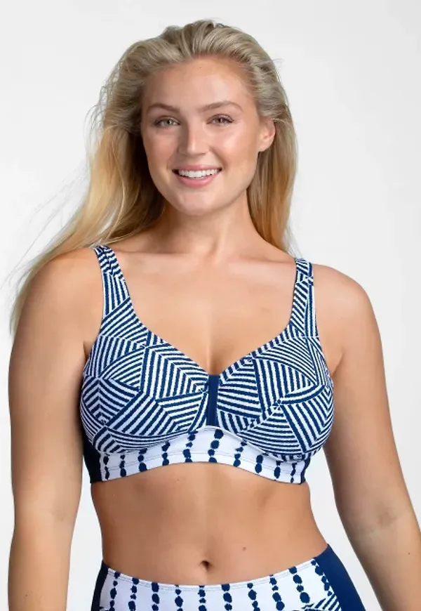 Azur Bikini-bh Utan Bygel