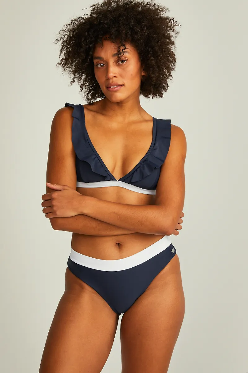 Azure bikini top