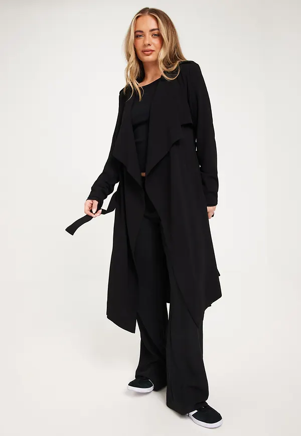 Object Collectors Item - Trenchcoats - Svart - Objannlee L/S Jacket Noos - Jackor - Trench Coats