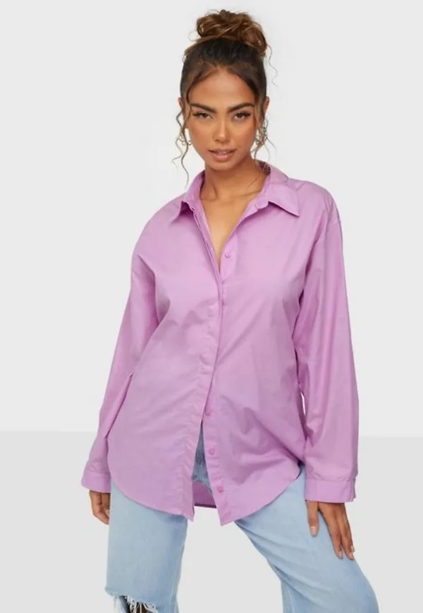MOSS COPENHAGEN Haddis LS Shirt Skjortor Orchid