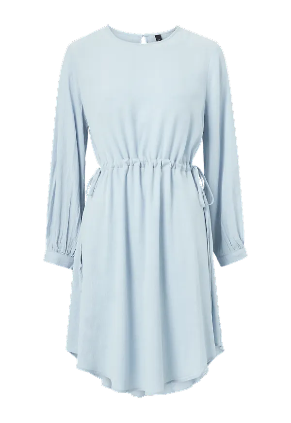 Y.A.S - Klänning yasMarilla 7/8 Midi Dress - Blå