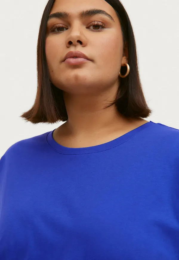 Vila - Topp viDreamers Pure T-shirt Curve - Blå