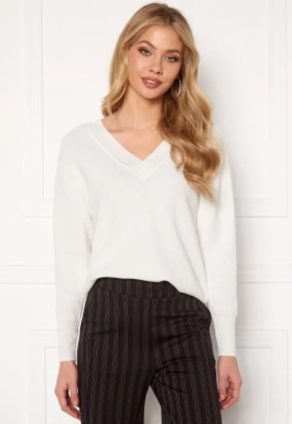 Object Collectors Item Divian L/S Knit Pullover Gardenia XL
