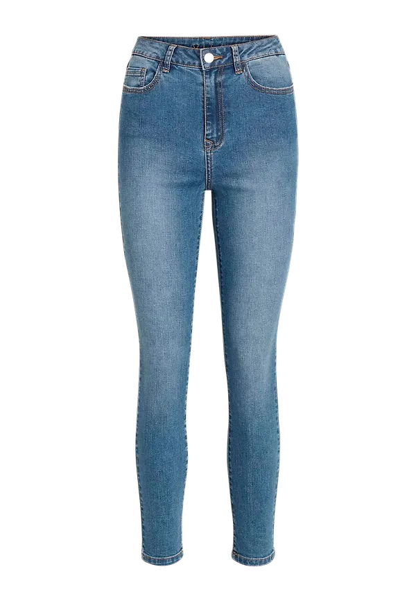 Vila - Jeans viEkko HWSS 7/8 - Blå