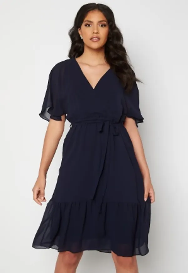 Happy Holly Linnea midi dress Dark blue 36/38