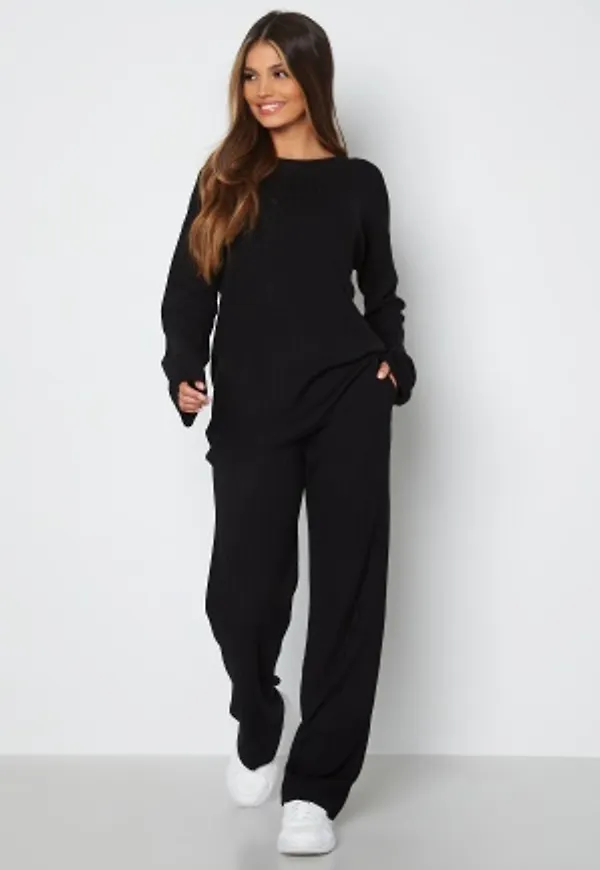 SELECTED FEMME Nancia MW Knit Pant Black S