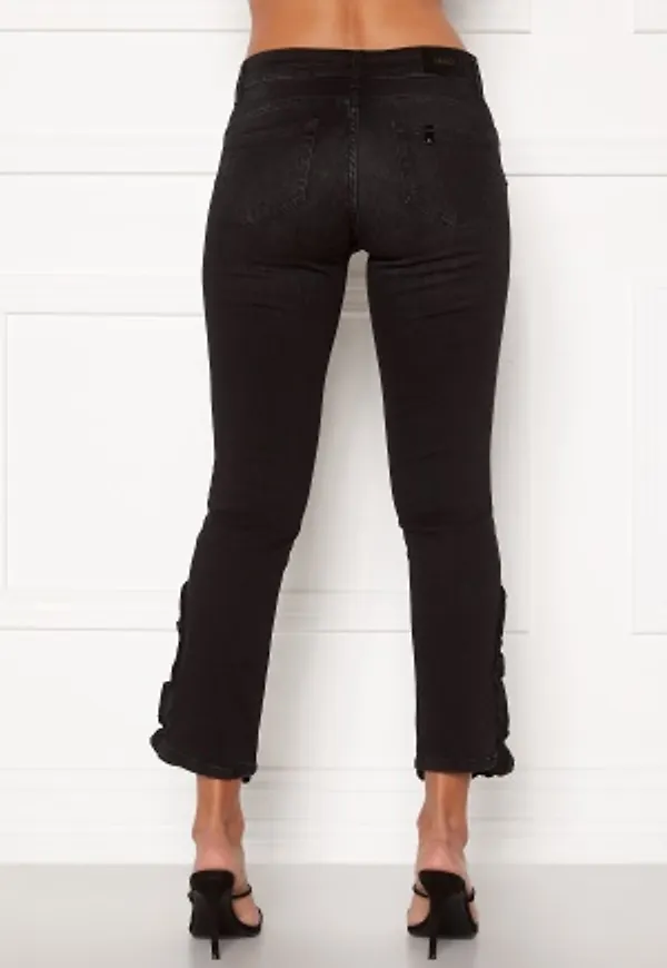 Liu Jo Ruffle Jeans 87204 Den.Black 24