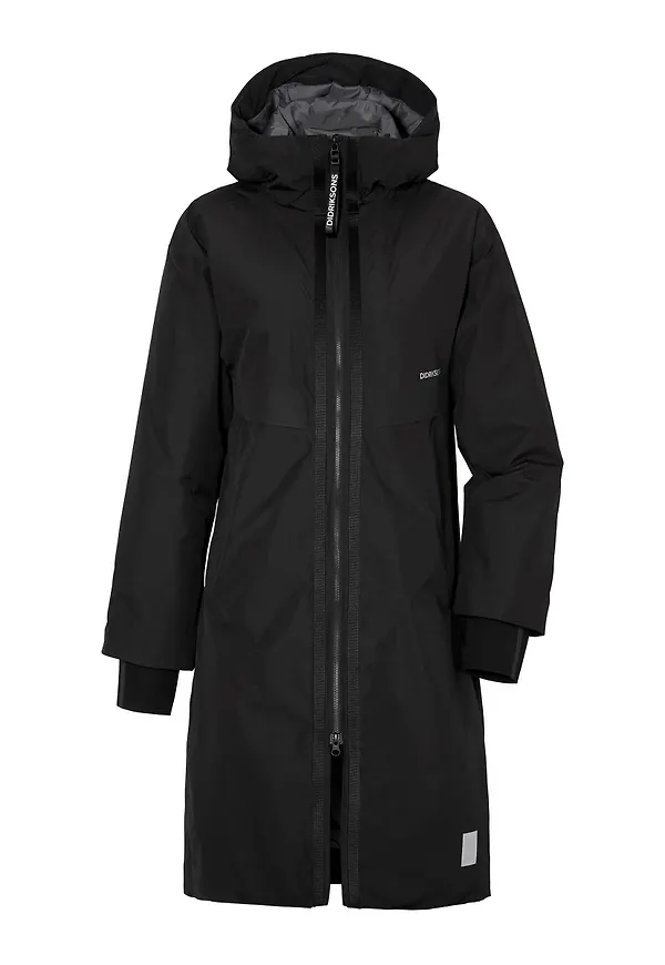 Didriksons - Parkas Aino Wns Parka 3 - Svart