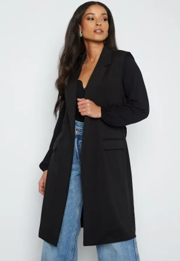 ICHI Kate Trend Waistcoat 194008 Black L