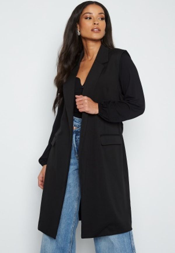 ICHI Kate Trend Waistcoat 194008 Black L
