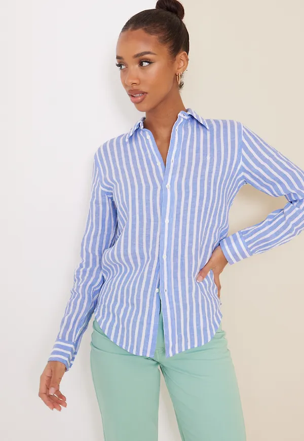 Polo Ralph Lauren - Tröjor - Ls Rx Anw St-Relaxed-Long Sleeve-Shirt - Tröjor