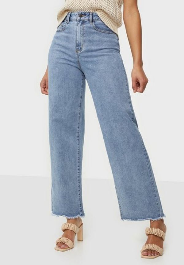 Object Collectors Item Objsavannah Hw Wide Legged Jeans Re Straight