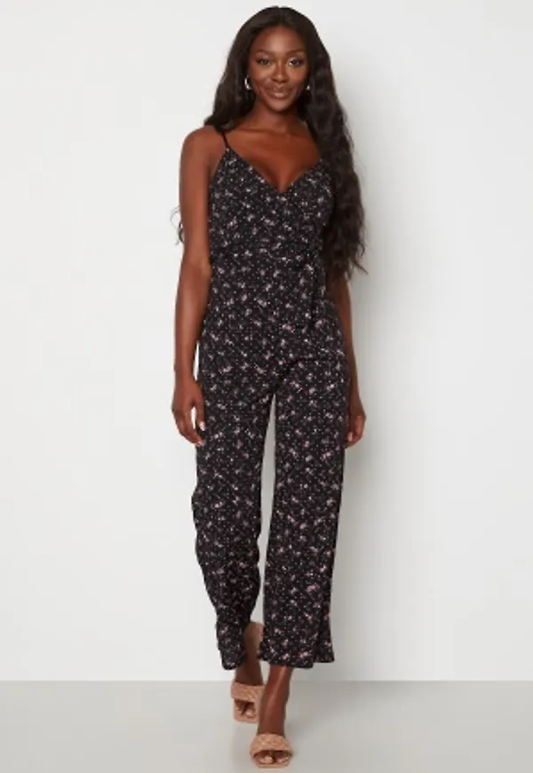 Sisters Point Gums Jumpsuit 001 Black/Flower L