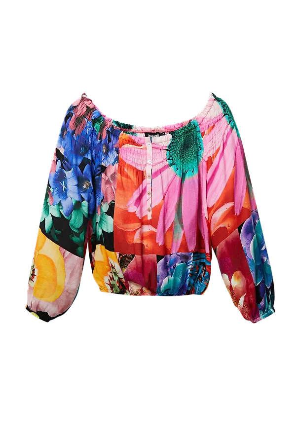 Desigual - Blus Travis - Rosa