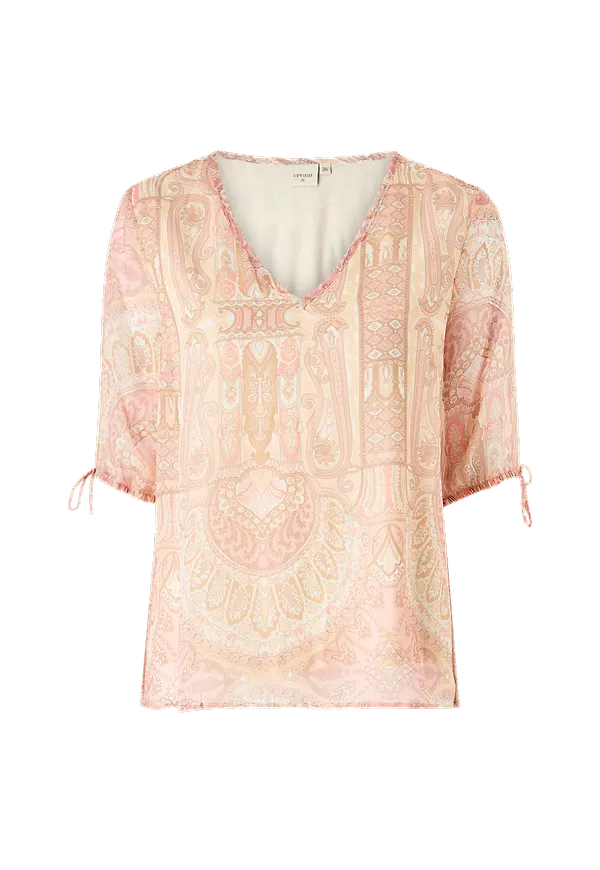 Cream - Blus JohannaCR Blouse - Rosa