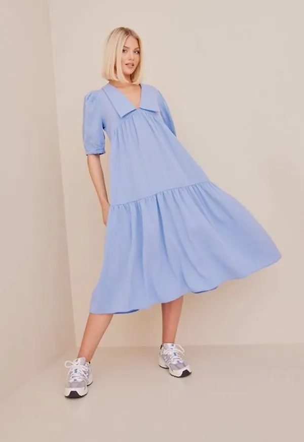 Object Collectors Item Objalaia 2/4 Long Dress a Div Loose fit dresses Serenity