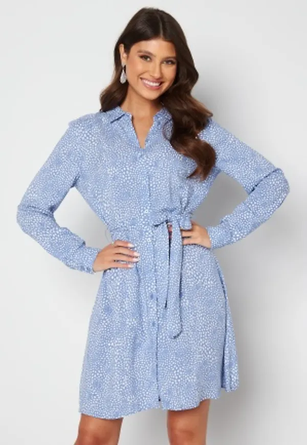 VILA Paya L/S Shirt Dress English Manor 38