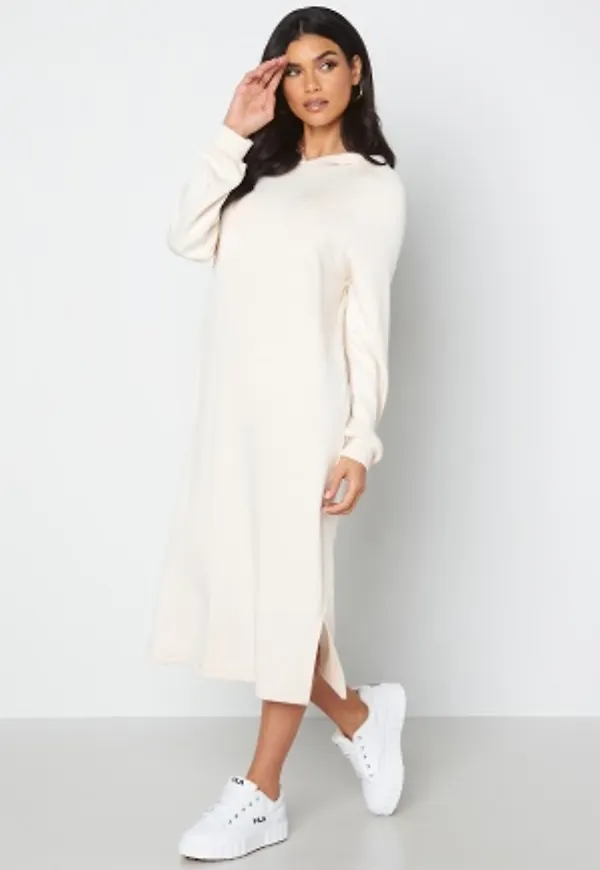 VERO MODA Silky L/S Slit Dress Moonbeam S