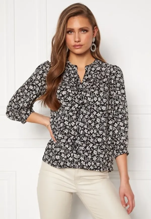 Happy Holly Isabella blouse Black / Patterned 32/34