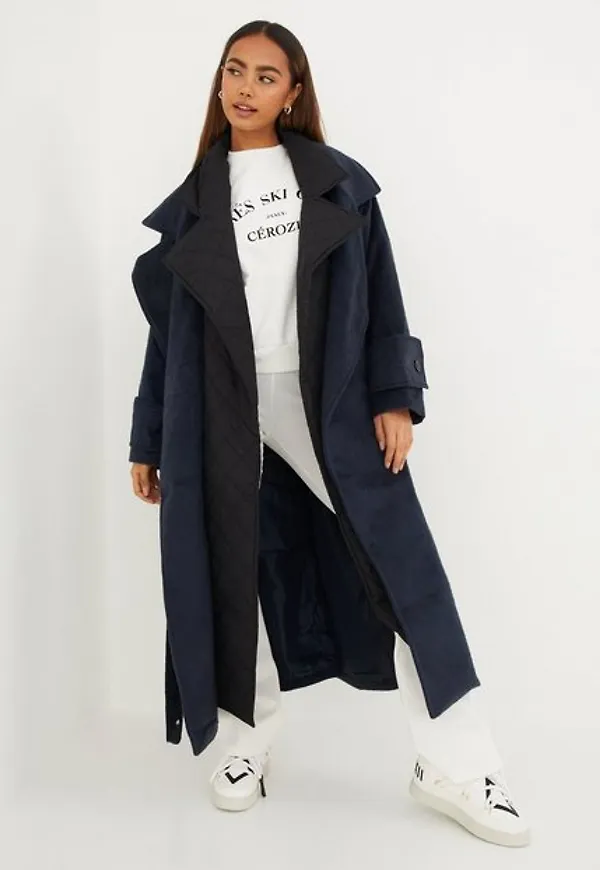 Missguided The Updated Trench Coat Kappor