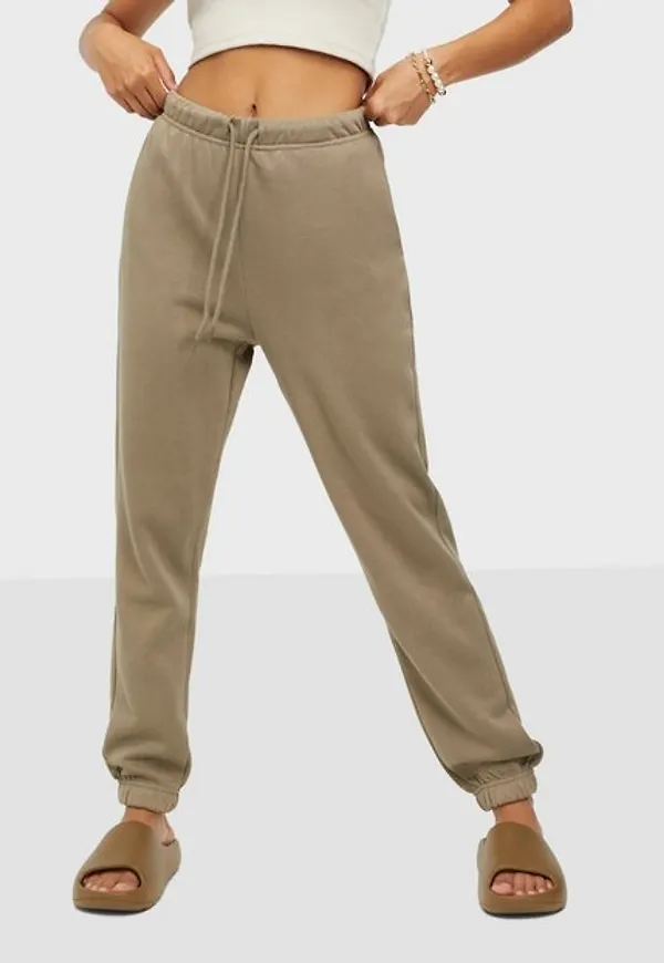 Pieces Pcchilli Hw Sweat Pants Noos Bc Mjukisbyxor Silver Mink