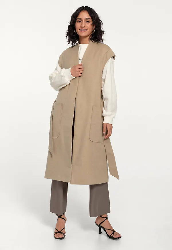 Soaked in Luxury - Kappa slNyssa Waistcoat - Natur