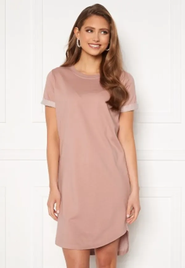 JDY Ivy Life S/S Dress Adobe Rose M