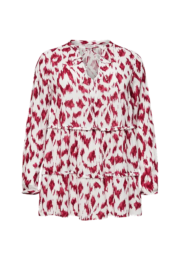 Only Carmakoma - Tunika carWild LS Tunic Dress - Vit
