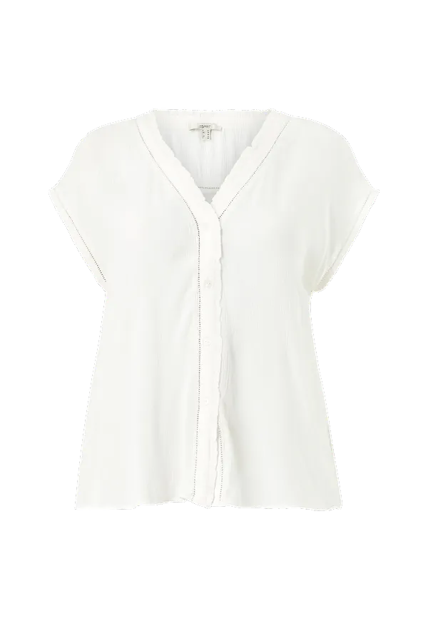 Esprit - Blus EcoVero - Vit