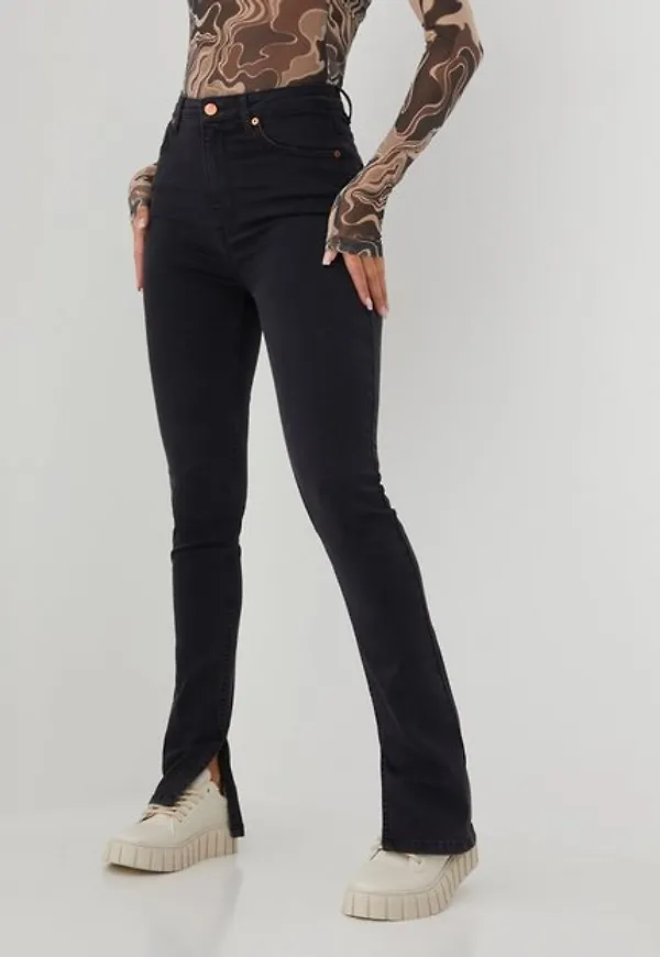 the ODENIM O-More Jeans Skinny Washed Black