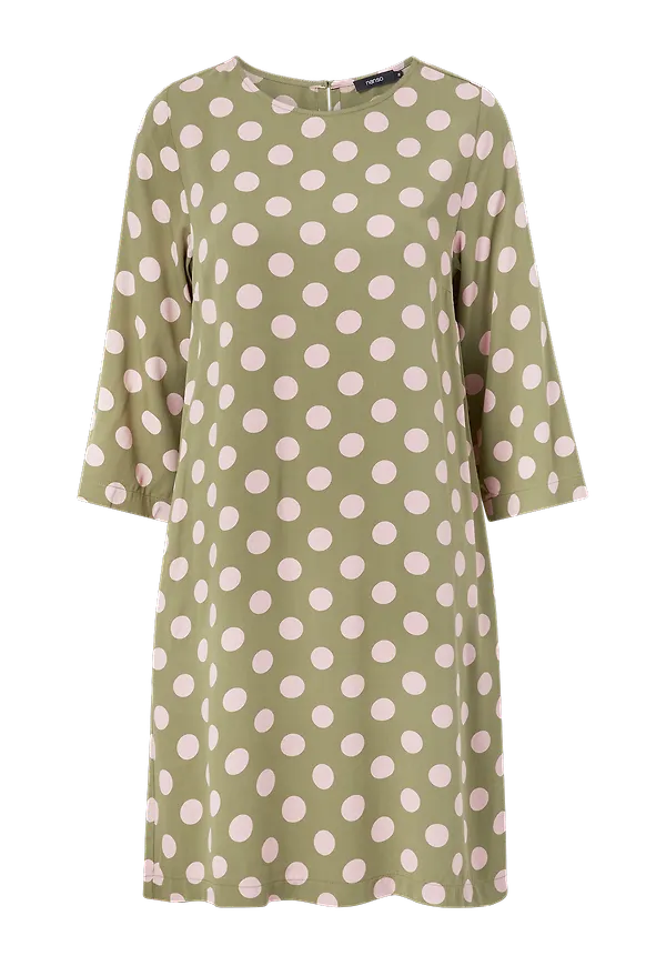 Nanso - Klänning Dress Pom pom - Grön