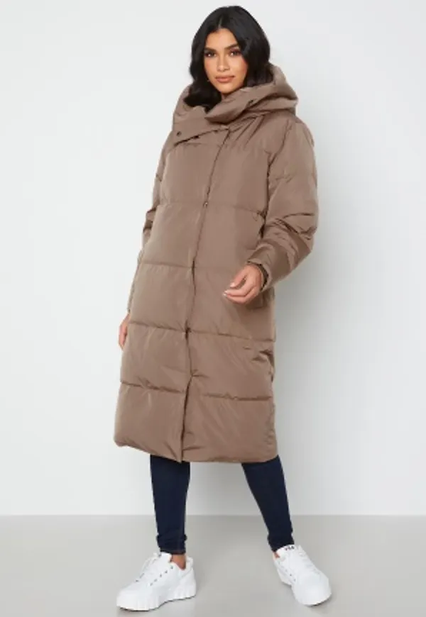 Object Collectors Item Louise Long Down Jacket Fossil S