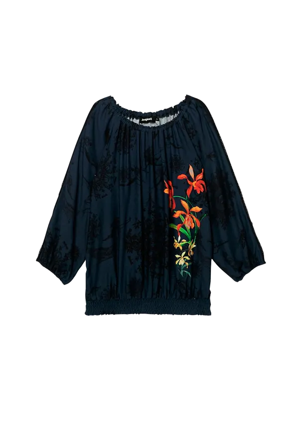 Desigual - Blus Carla - Blå