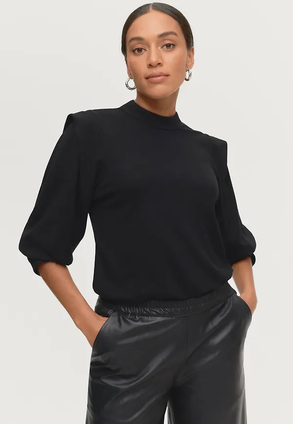 Saint Tropez - Topp DiddeSZ 3/4 SL Blouse - Svart