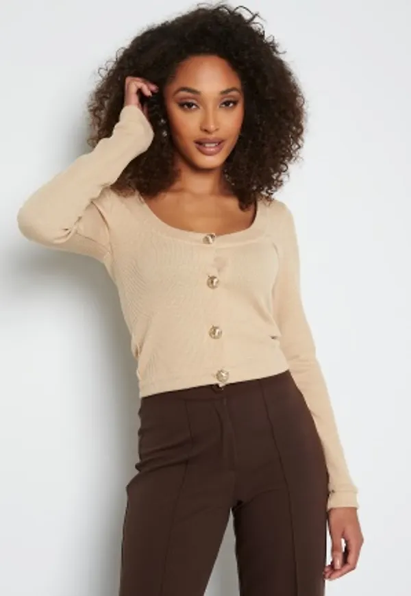 Chiara Forthi Picciana button jacket Light beige M