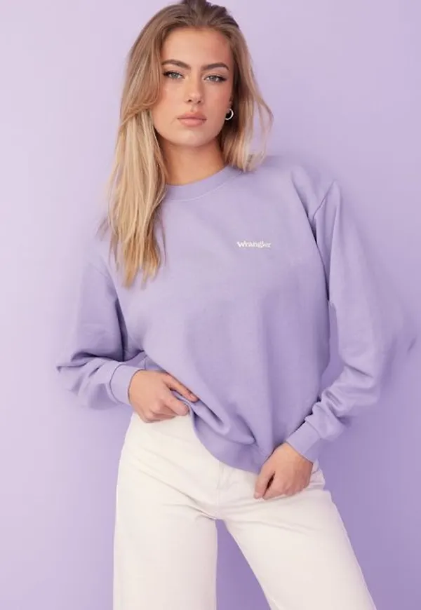 Wrangler Retro Sweat Tröjor Lilac