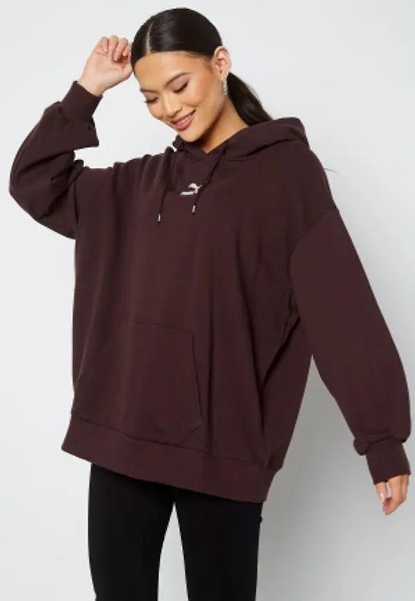PUMA Classics Oversized Hoodie 021 Brown L