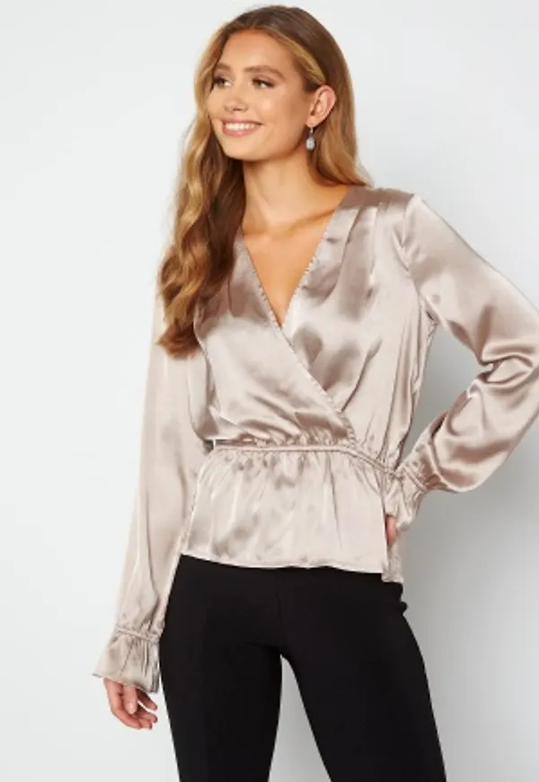 Bubbleroom Care Lise Blouse Beige 44