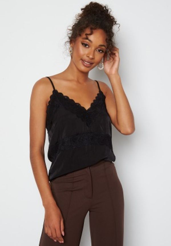 VILA Estela Singlet Black 40