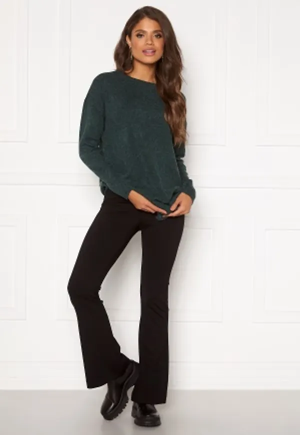 VERO MODA Kamma NW Flared Jersey Pant Black XL/32