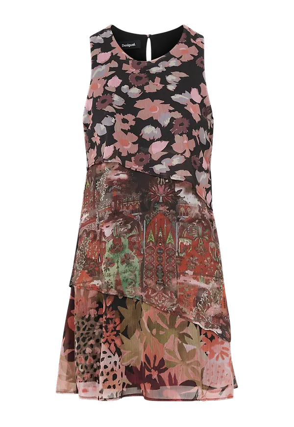 Desigual - Klänning Dalia - Röd