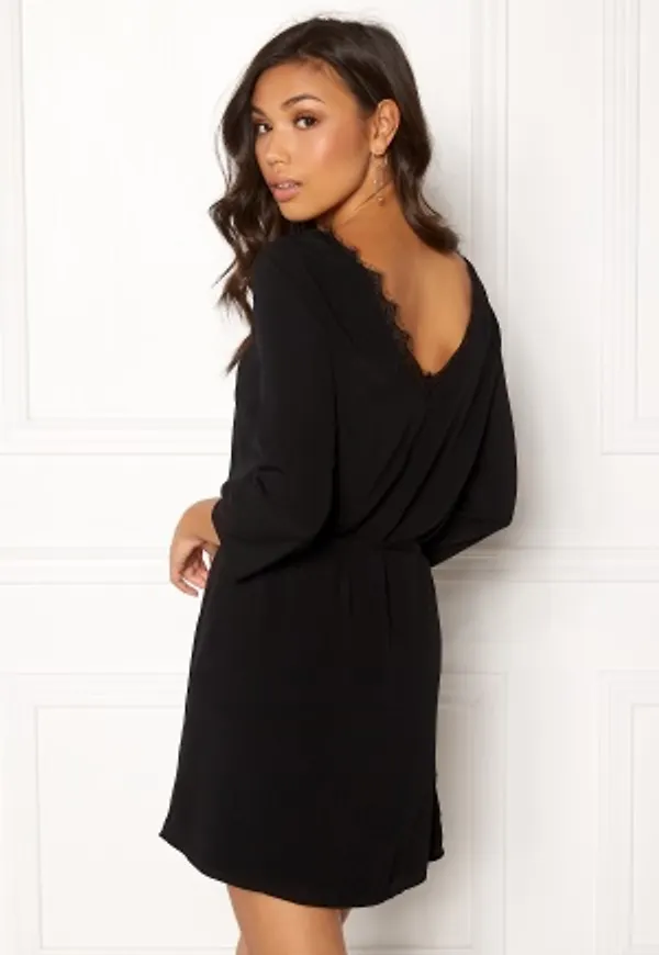 Object Collectors Item Lourdes 3/4 Lace Dress Black 34