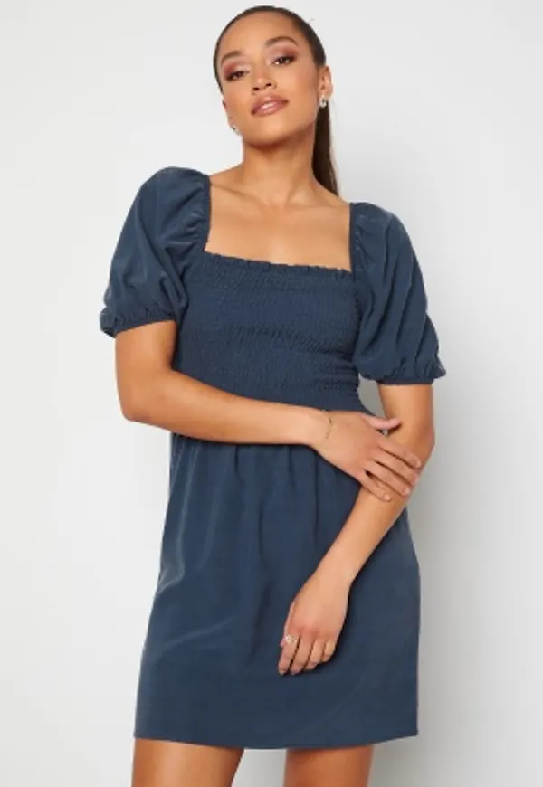 Trendyol Smock S/S Dress Lacivert/Navy 42