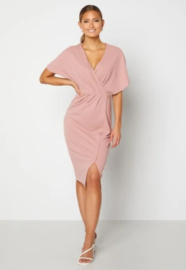 BUBBLEROOM Selena dress Dusty pink 40