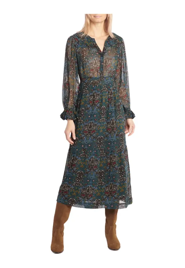 Ba&Sh Midi Dresses Blå, Dam