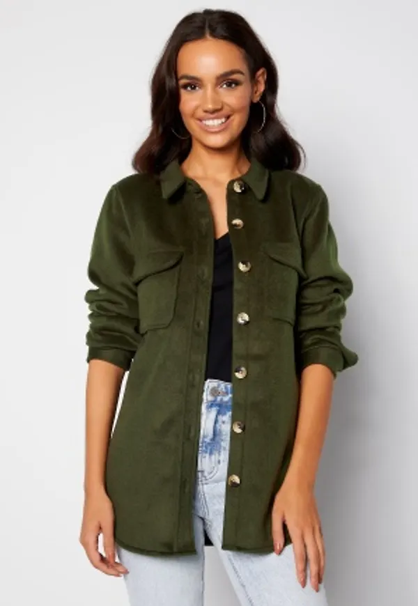 Object Collectors Item Vera Owen L/S Jacket Forest Night 34