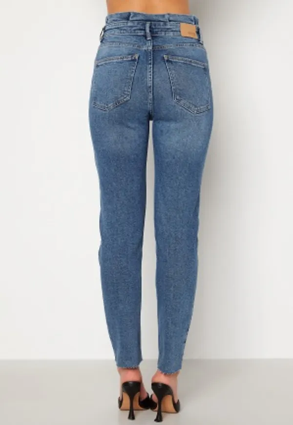 BUBBLEROOM Yanet high waist jeans Light denim 34