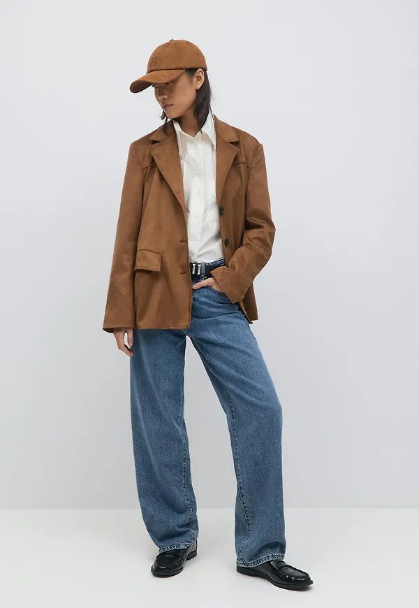 Gina Tricot - Baggy jeans - Baggy & loose jeans - Blå - 32 - Dam
